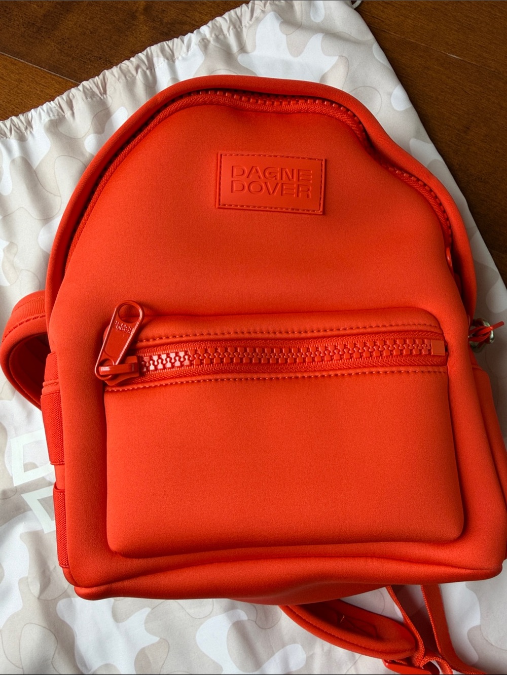 Dagne Dover Bright Orange Dakota Backpack Small